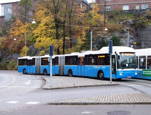 Bis umum di kota Gothenburg Swedia