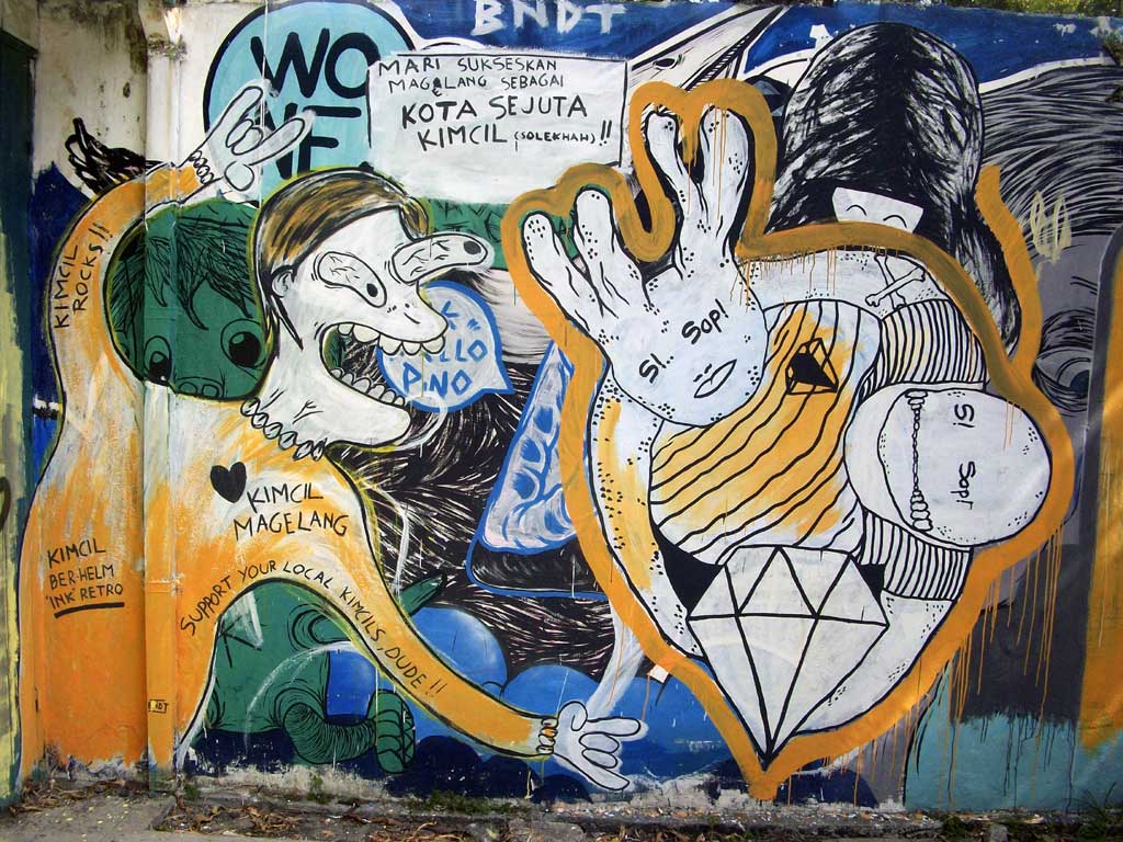 Graffiti Berbagi Tak Pernah Rugi