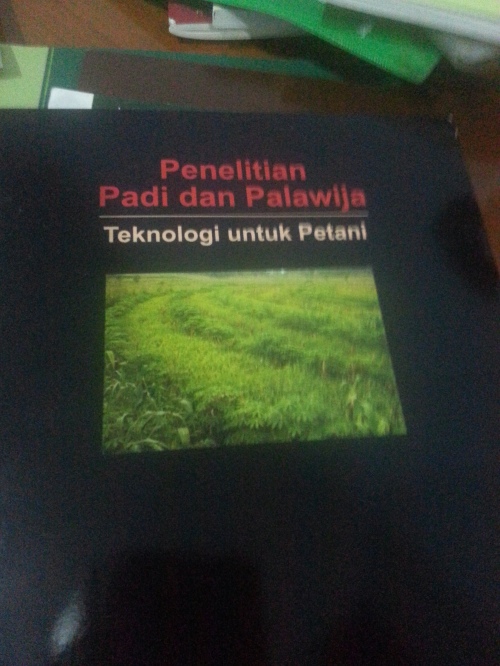 Penelitian Padi dan Palawija, Buku gratis dari Puslitbangtan.